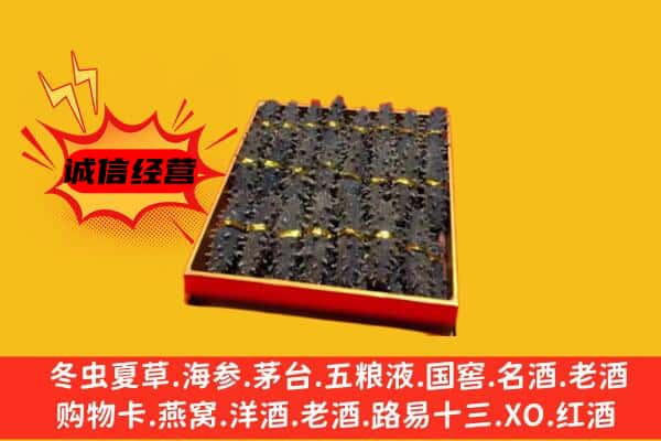 沽源县回收海参